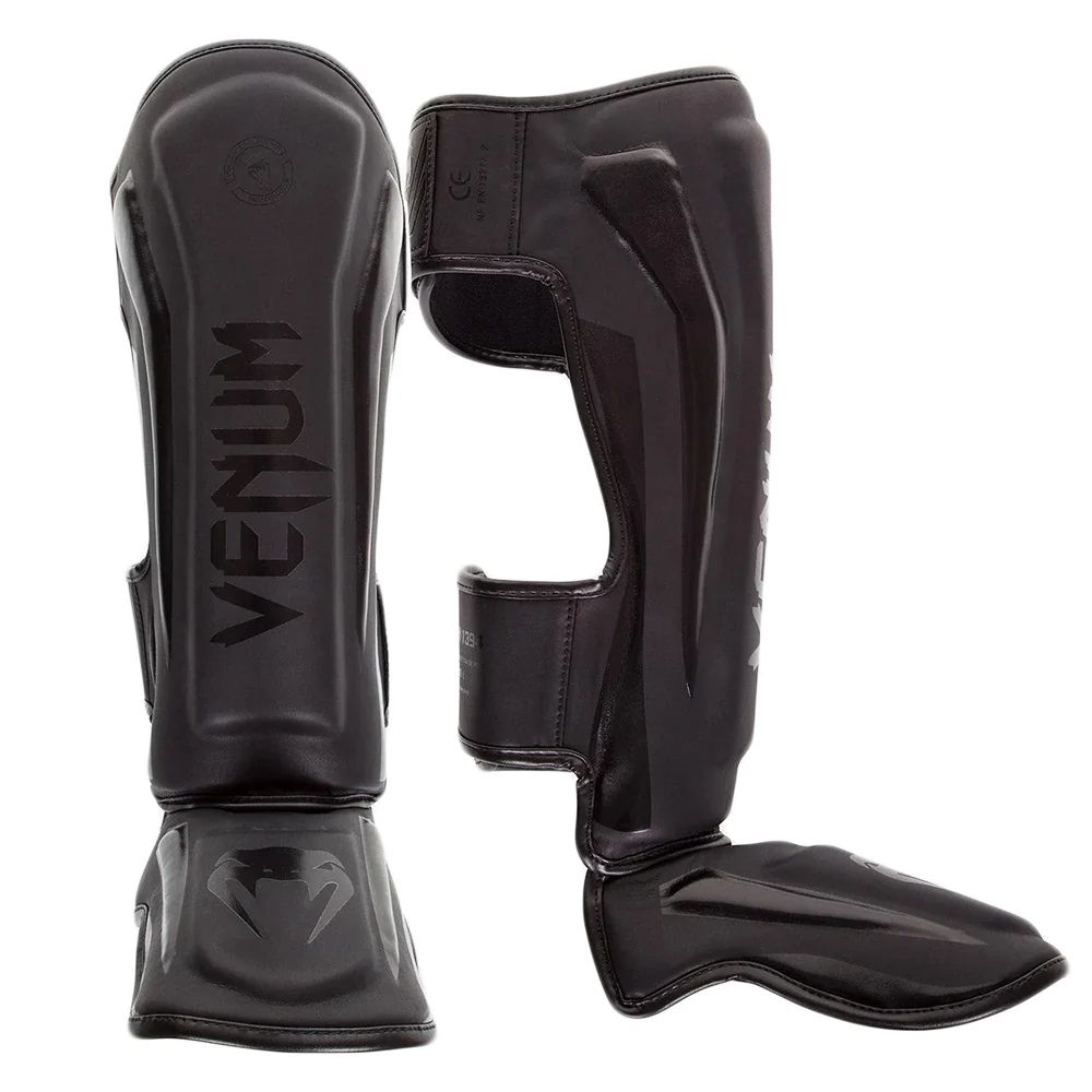 VENUM SHINGUARDS ELITE BLACK/BLACK